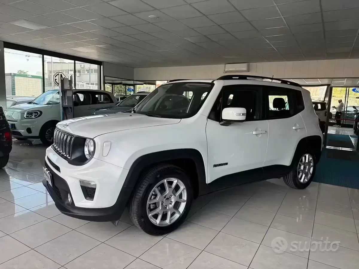 Usata Jeep Renegade Longitude 120 CV (88 kW) 2018 Bianco SUV