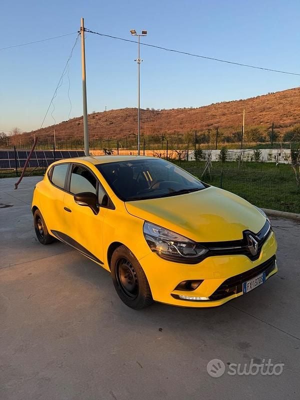 Usata Renault Clio IV Intens 75 CV (55 kW) 2019 Giallo Berlina