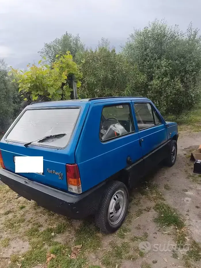 Usata Fiat Panda 1982 Bluazzurro Utilitaria