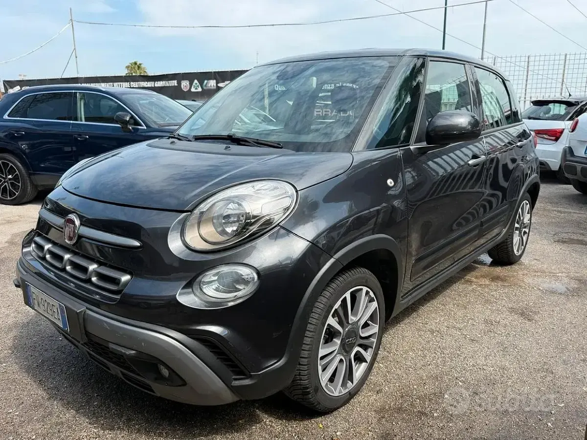 Usata Fiat 500L Cross 95 CV (69 kW) 2019 Grigio Monovolume
