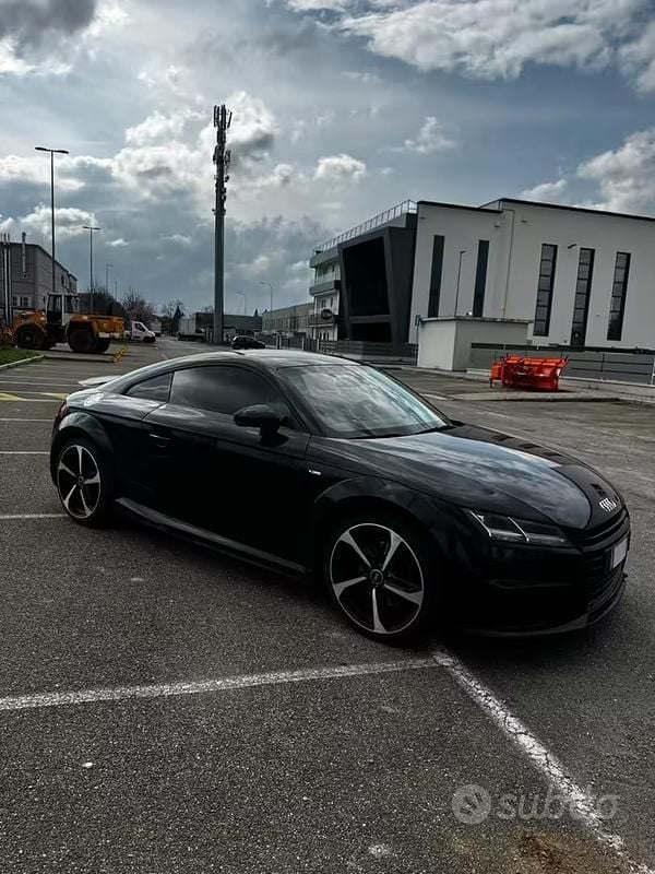 Usata Audi TT S-Line 180 CV (132 kW) 2017 Nero Coupé