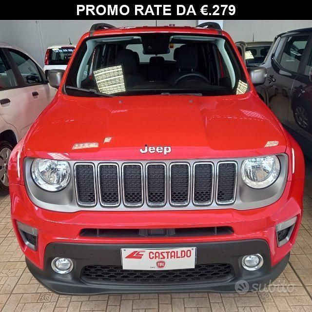 Usata Jeep Renegade Limited 131 CV (96 kW) 2021 Rosso SUV
