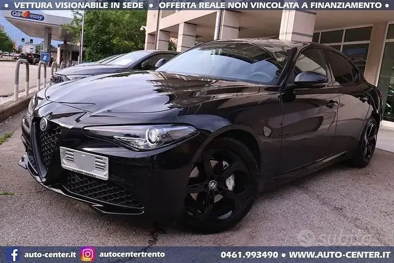 Gebraucht Alfa Romeo Giulia Tech Edition 201 PS (147 kW) 2018 Schwarz Limousine
