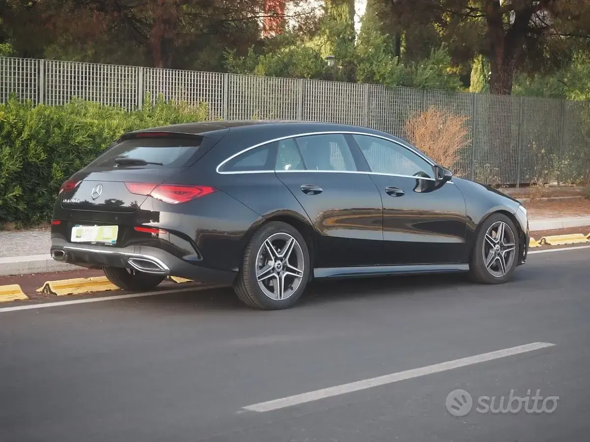 Usata Mercedes CLA200 Premium 150 CV (110 kW) 2019 Nero Coupé