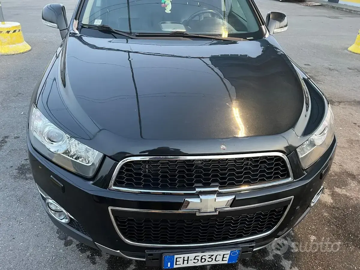 Usata Chevrolet Captiva 184 CV (135 kW) 2011 Nero SUV