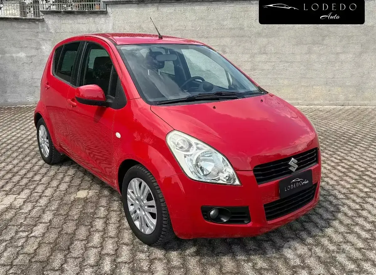 Usata Suzuki Splash GLS 68 CV (50 kW) 2011 Rosso Utilitaria