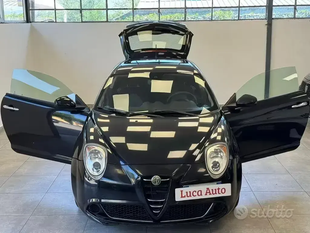 Usata Alfa Romeo MiTo 79 CV (58 kW) 2010 Nero Utilitaria