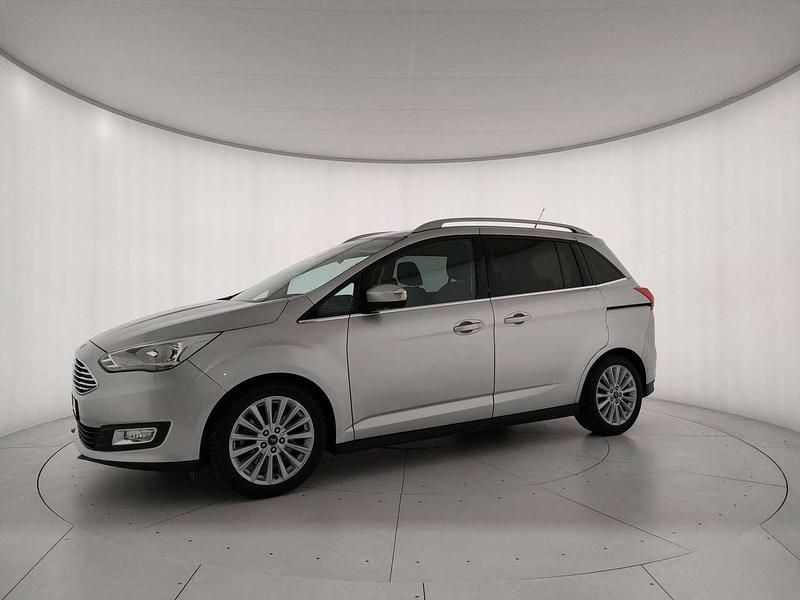 Usata Ford C-MAX Titanium S 120 CV (88 kW) 2015 Argento metallizzato Monovolume