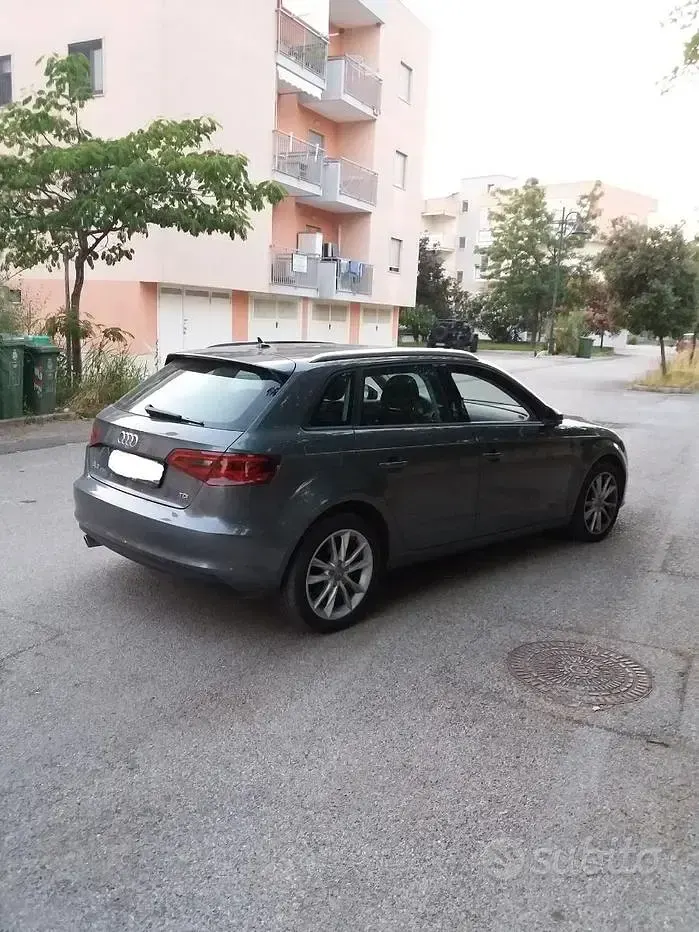 Usata Audi A3 105 CV (77 kW) 2015 Grigio Station wagon