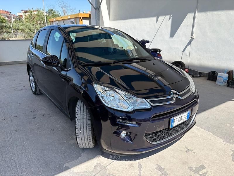 Usata Citroën C3 Feel 75 CV (55 kW) 2016 Blu Utilitaria