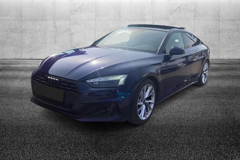 Usata Audi A5 Advanced 163 CV (119 kW) 2023 Blu/azzurro Coupé