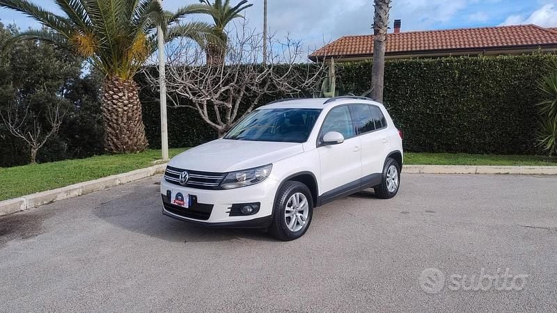 Usata VW Tiguan Trendline 110 CV (80 kW) 2013 Bianco SUV