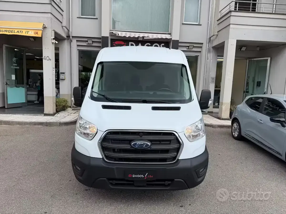 Usata Ford Transit 131 CV (96 kW) 2020 Bianco Berlina