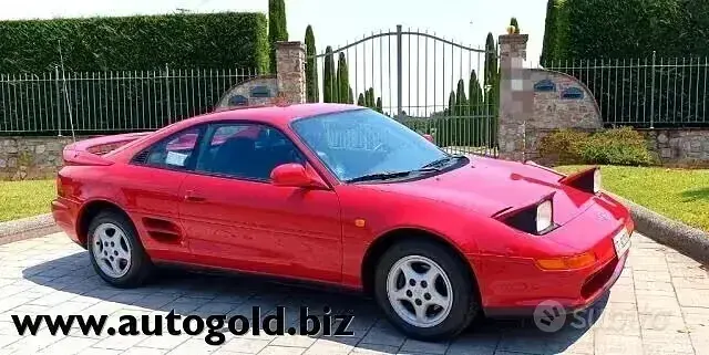Usata Toyota MR2 156 CV (114 kW) 1992 Rosso Cabrio