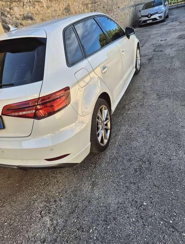 Usata Audi A3 110 CV (80 kW) 2018 Bianco Berlina