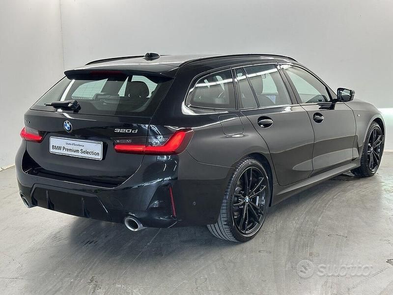 Usata BMW 320e M Sport 190 CV (139 kW) 2022 Nero Station wagon