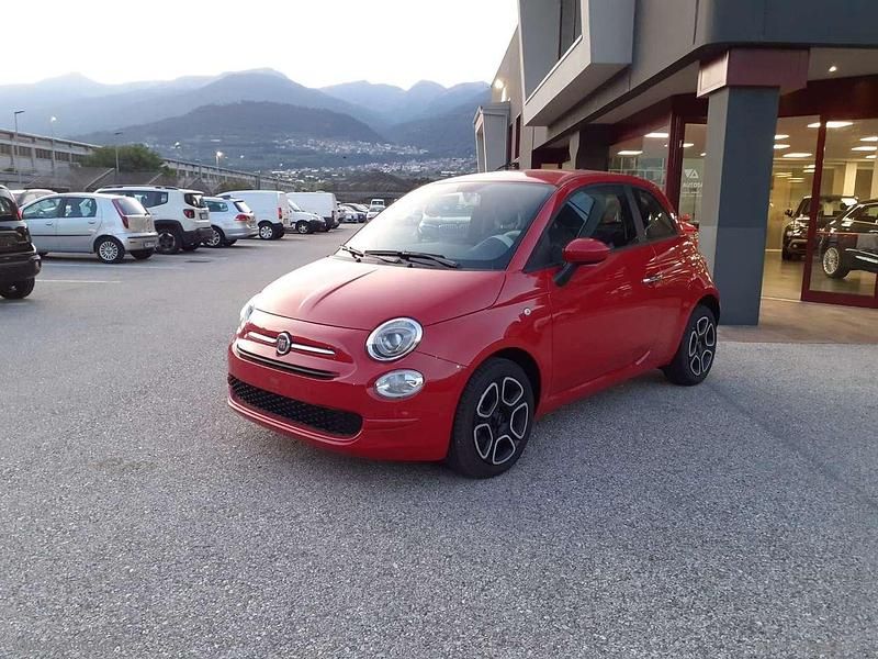 Usata Fiat 500C Club 69 CV (50 kW) 2022 Rosso Cabrio