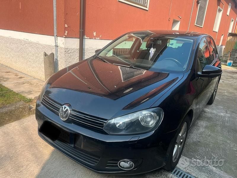 Usata VW Golf VI 2011 Nero Utilitaria