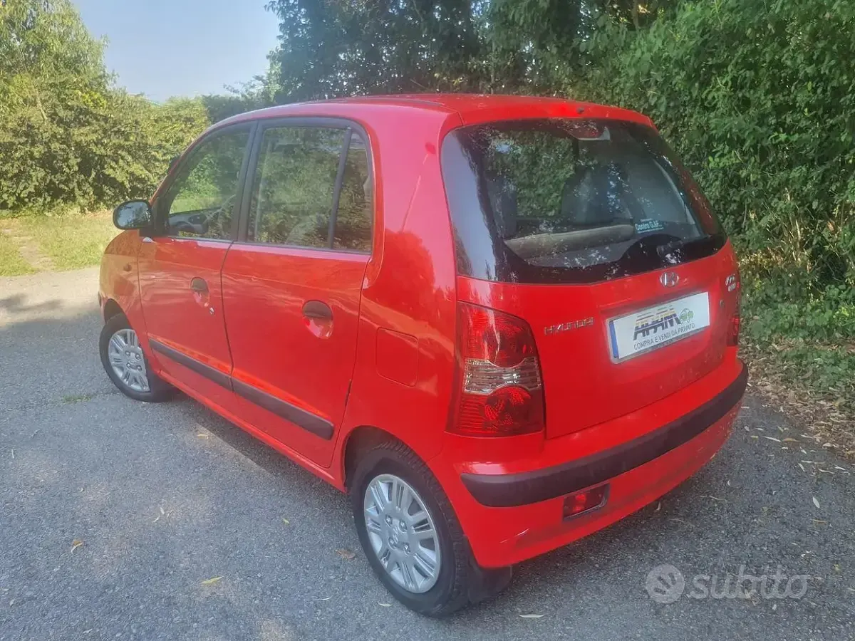 Usata Hyundai Atos Prime 63 CV (46 kW) 2008 Rosso Utilitaria