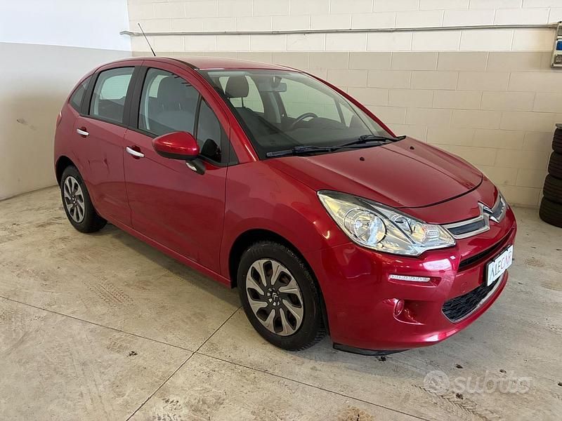 Usata Citroën C3 Seduction 82 CV (60 kW) 2014 Rosso Berlina