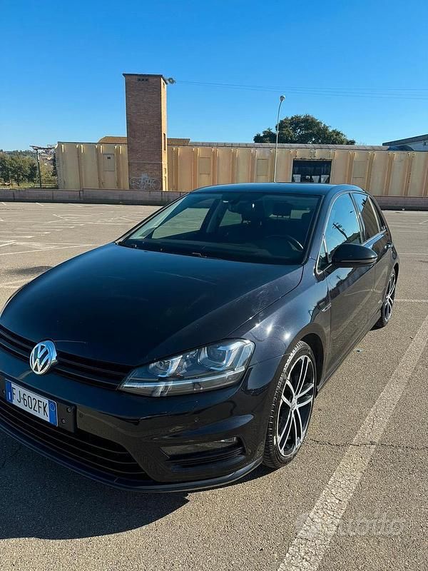 Usata VW Golf VII 110 CV (80 kW) 2017 Nero Berlina