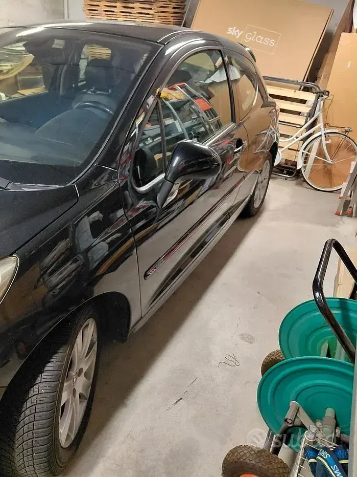 Usata Peugeot 207 GT 109 CV (80 kW) 2008 Nero Coupé