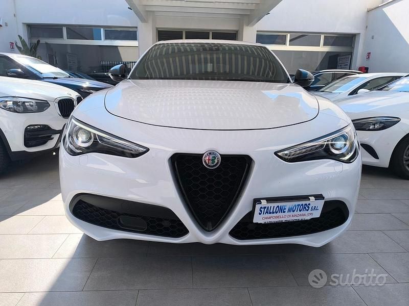 Usata Alfa Romeo Stelvio Veloce 210 CV (154 kW) 2020 Bianco SUV