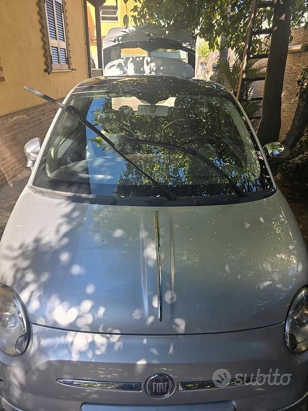 Usata Fiat 500 2009 Grigio Cabrio