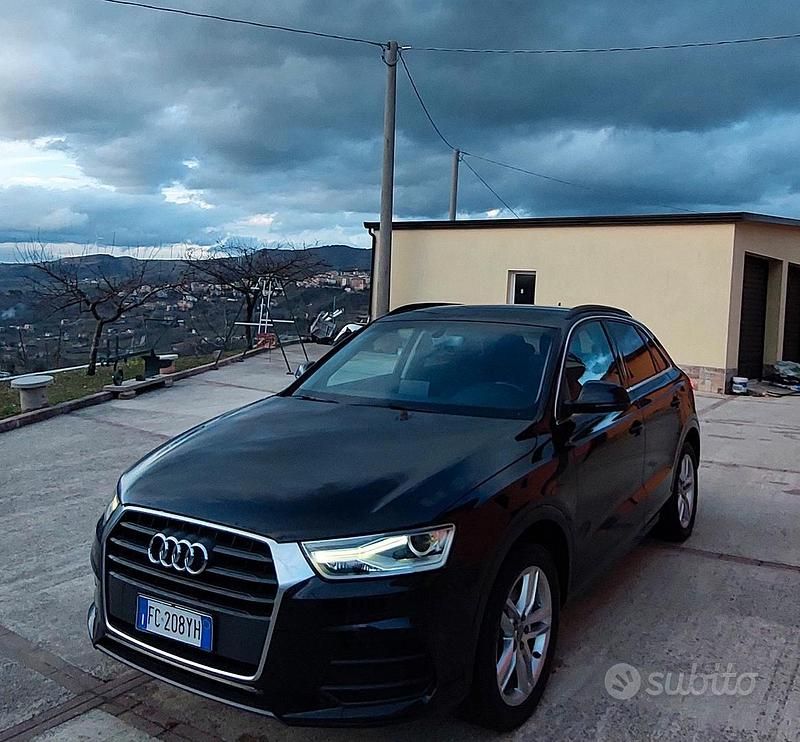 Usata Audi Q3 120 CV (88 kW) 2016 Nero SUV