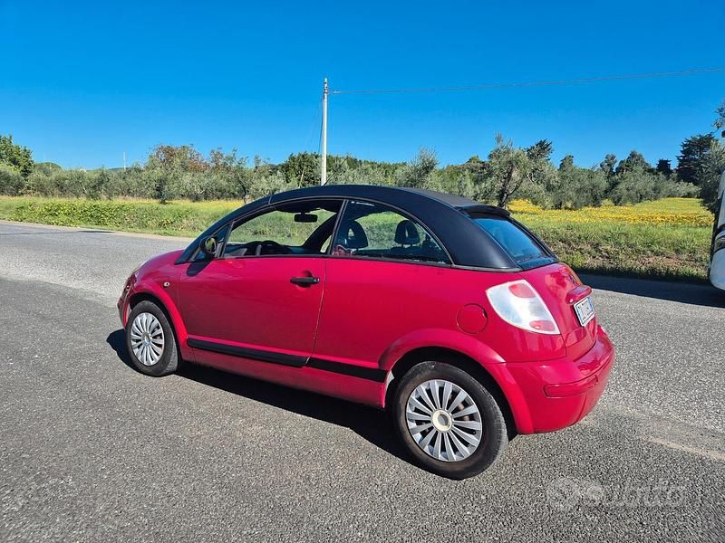 Usata Citroën C3 VTR Sport 109 CV (80 kW) 2007 Rosso Utilitaria