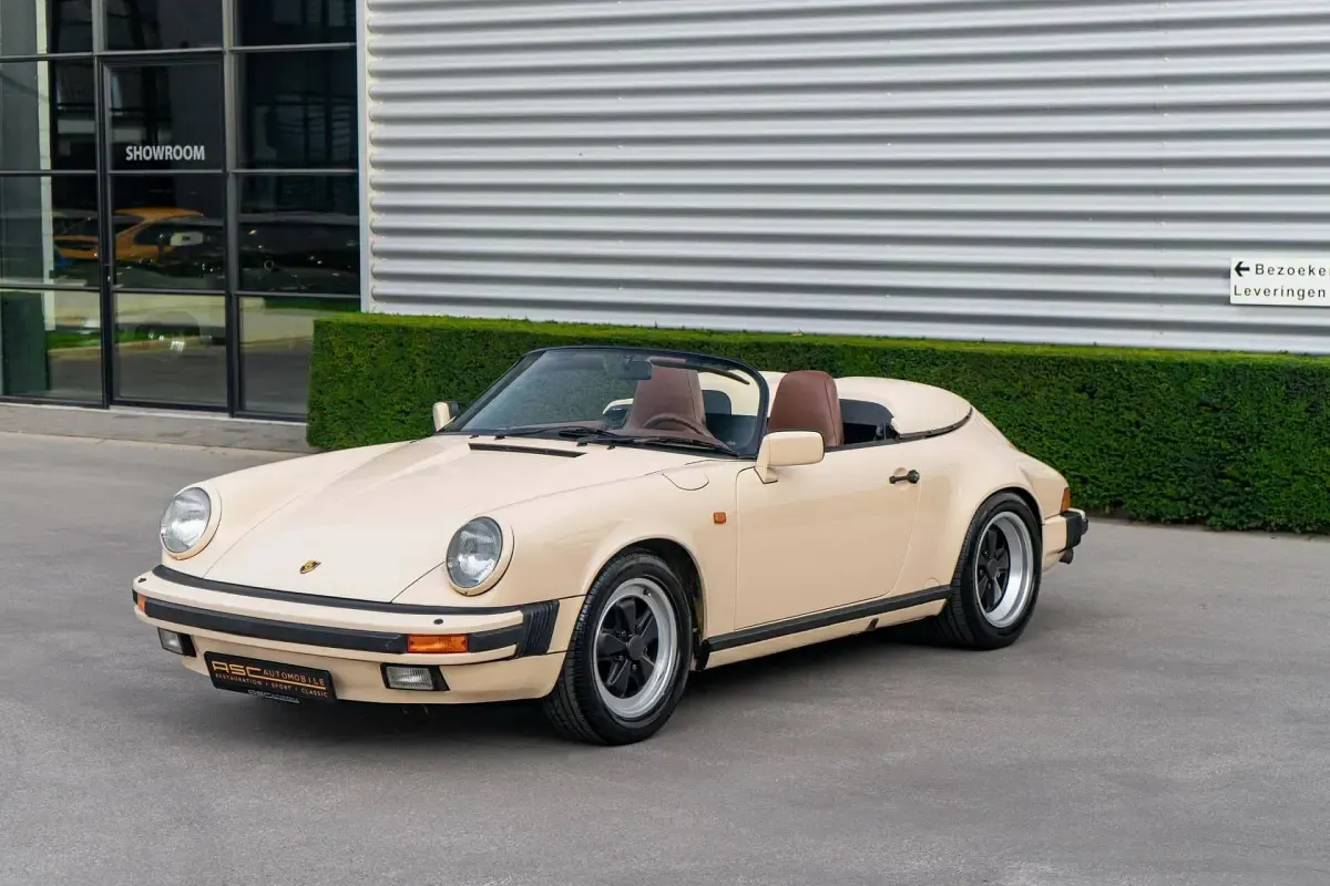 Usata Porsche 911 Speedster 217 CV (159 kW) 1989 Beige Cabrio