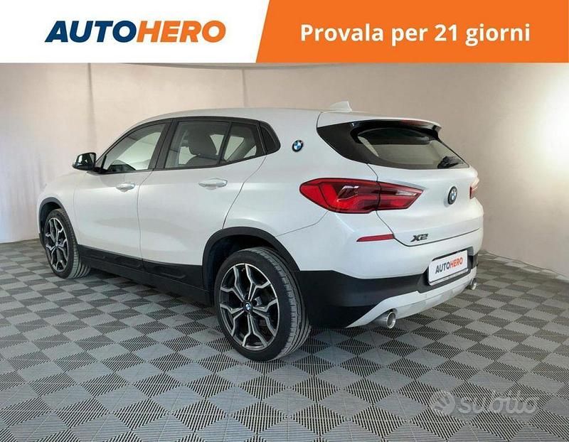 Usata BMW X2 Advantage 150 CV (110 kW) 2018 Bianco SUV