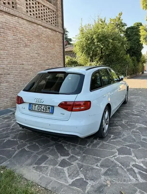 Usata Audi A4 Ambiente 136 CV (100 kW) 2013 Bianco Station wagon