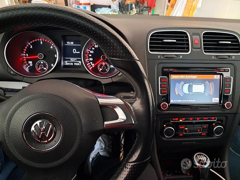 Usata VW Golf VII GTD 170 CV (125 kW) 2012 Grigio Berlina