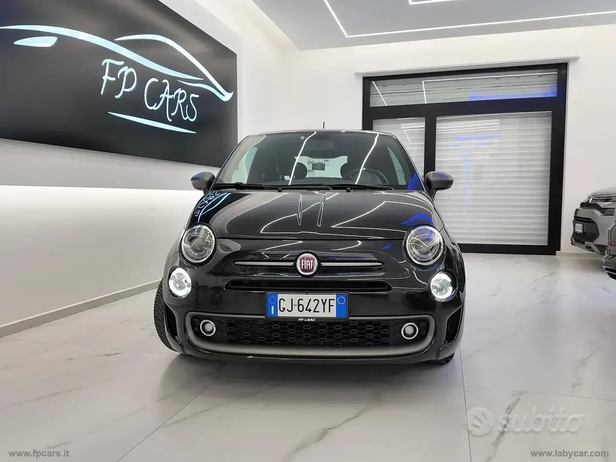 Usata Fiat 500 Sport 70 CV (51 kW) 2022 Nero Berlina