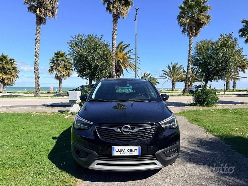 Usata Opel Crossland X Innovation 83 CV (61 kW) 2020 Nero SUV
