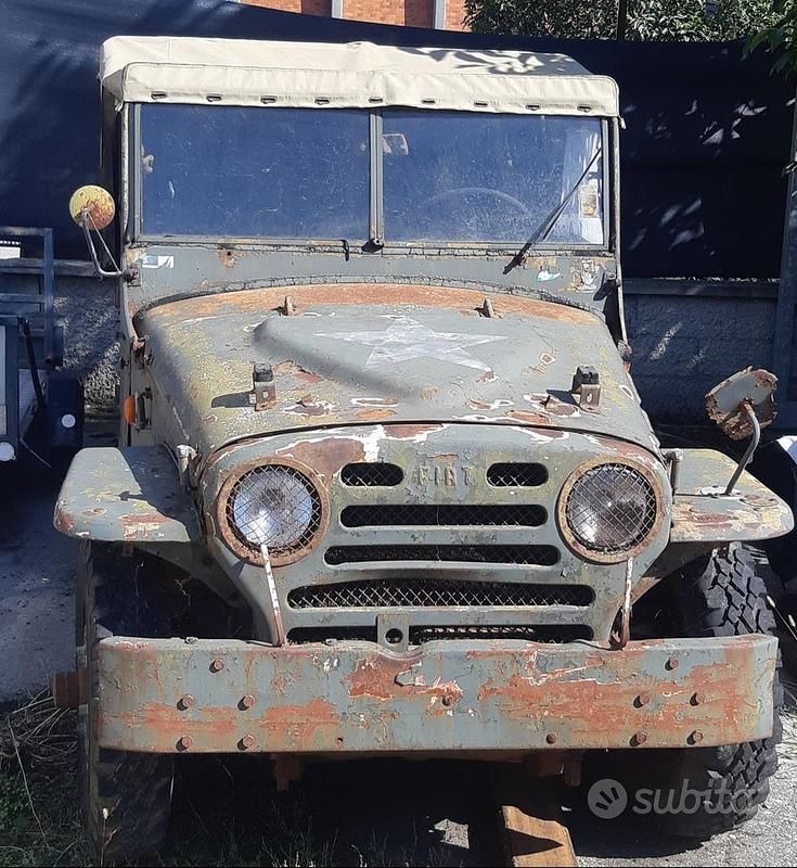 Verde Usata 1970 Fiat Campagnola | 1200 € - Immagine 1/4