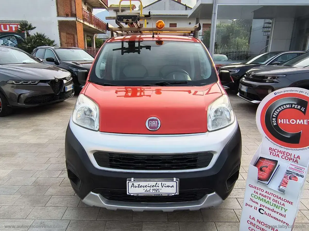 Usata Fiat Fiorino 95 CV (69 kW) 2016 Rosso Monovolume