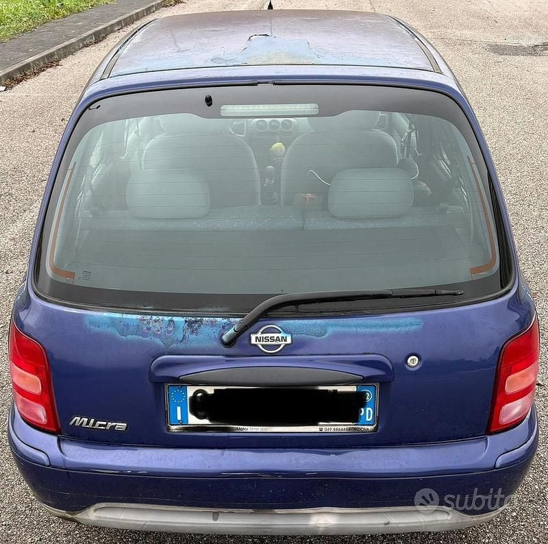 Usata Nissan Micra Comfort 60 CV (44 kW) 2002 Blu Utilitaria