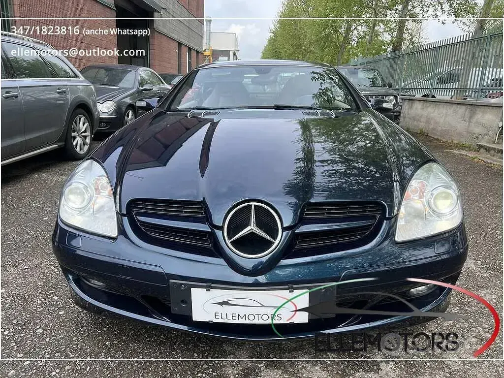 Käytetty Mercedes SLK350 272 HP (200 kW) 2005 Sininen Avoauto
