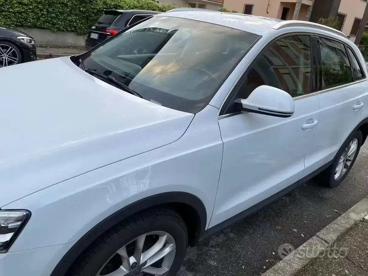 Usata Audi Q3 Advanced 177 CV (130 kW) 2012 Bianco SUV