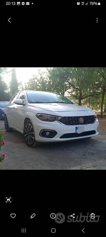 Usata Fiat Tipo 120 CV (88 kW) 2017 Bianco Berlina