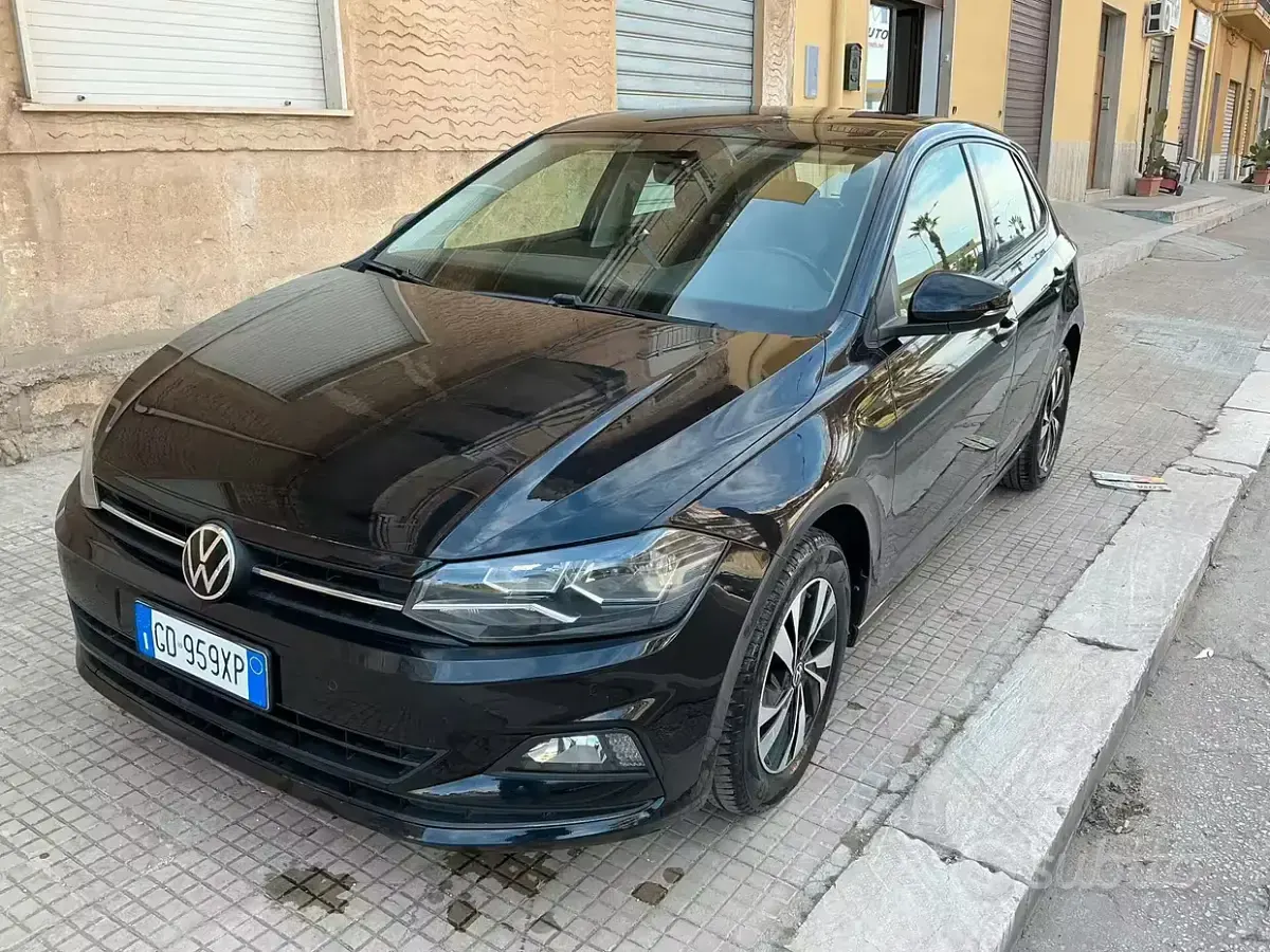 Usata VW Polo Sport 95 CV (69 kW) 2021 Nero Utilitaria