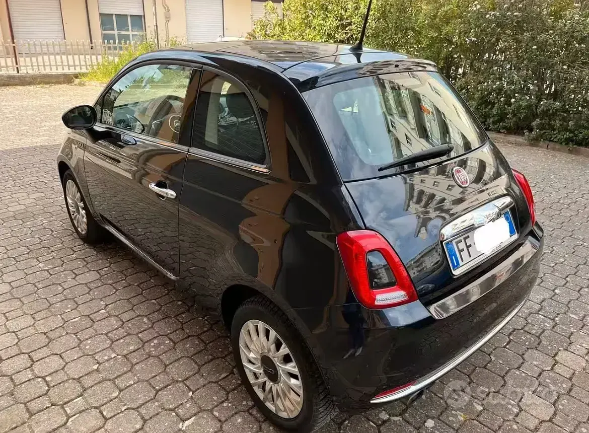Usata Fiat 500 69 CV (50 kW) 2016 Nero Berlina
