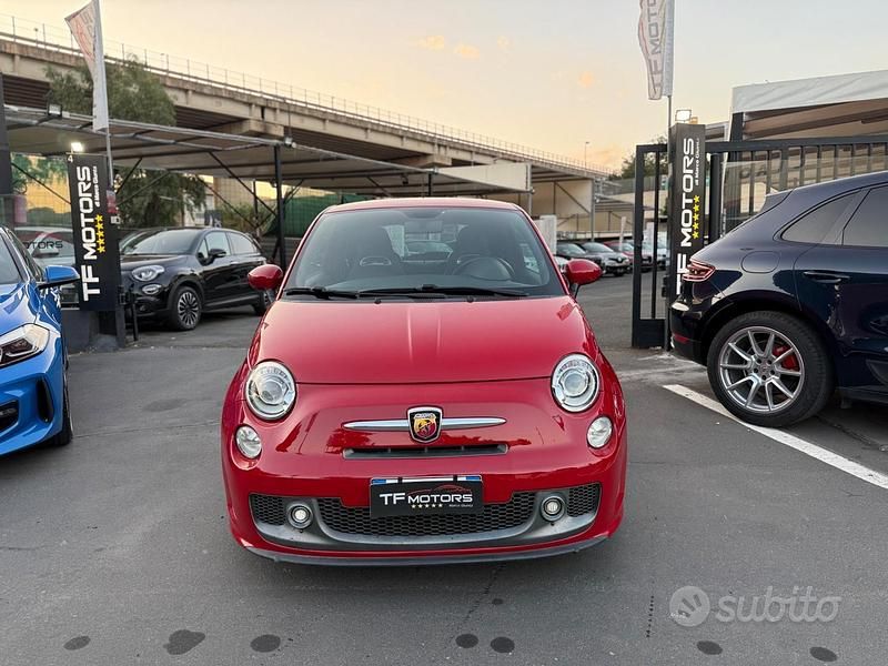 Usata Abarth 595 Turismo 160 CV (117 kW) 2015 Rosso Berlina