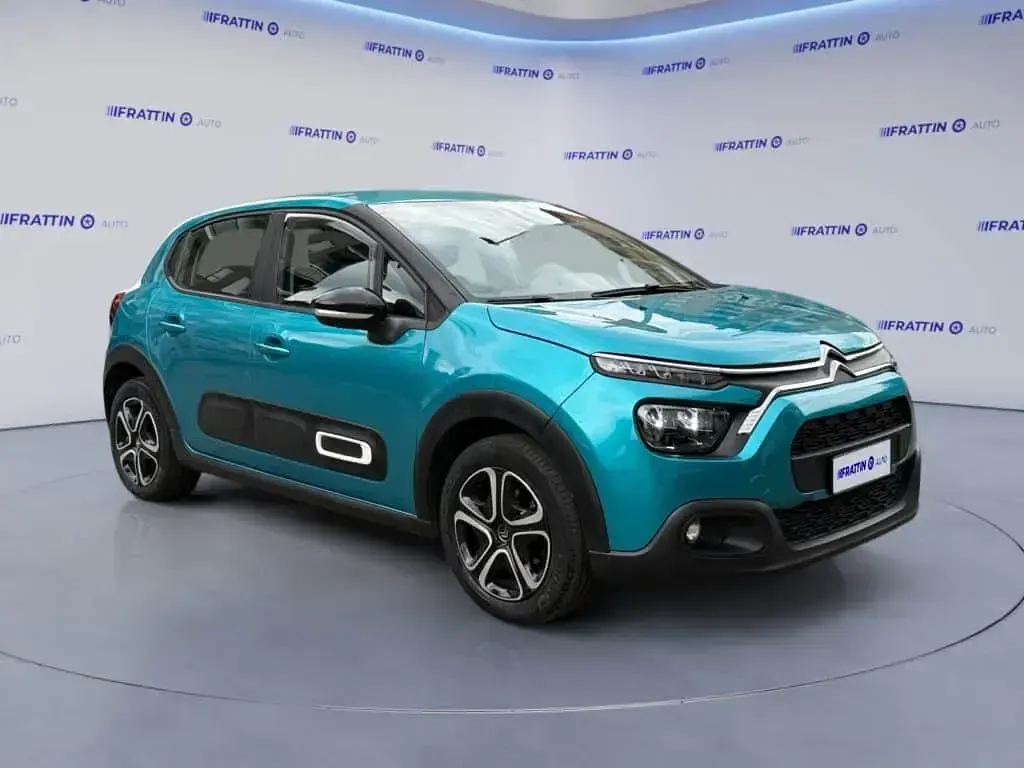 Usata Citroën C3 Feel 83 CV (61 kW) 2021 Verde Utilitaria