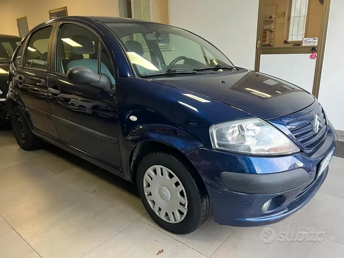 Usata Citroën C3 60 CV (44 kW) 2005 Blu Berlina
