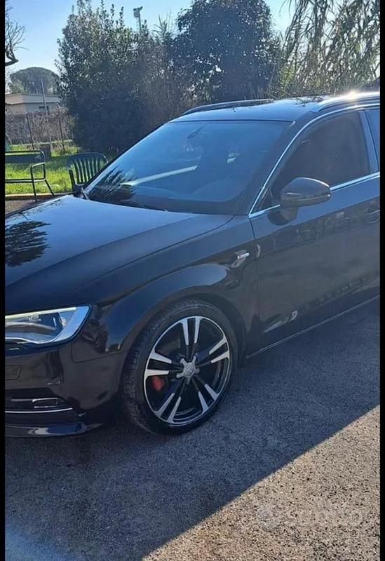Usata Audi A3 S-Line 150 CV (110 kW) 2016 Nero Berlina