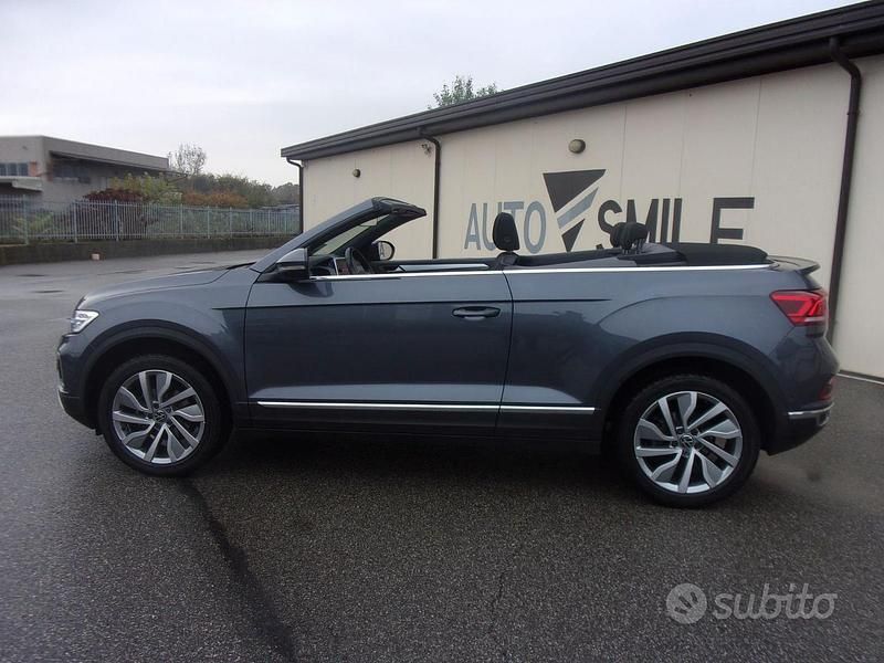 Usata VW T-Roc Cabriolet Style 110 CV (80 kW) 2024 Grigio Cabrio