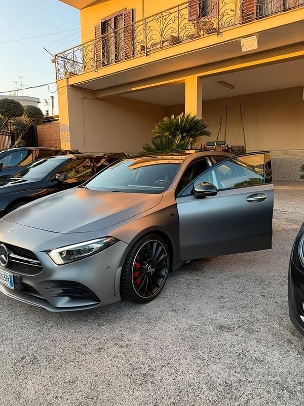 Usata Mercedes A35 AMG AMG 306 CV (225 kW) 2022 Grigio Berlina